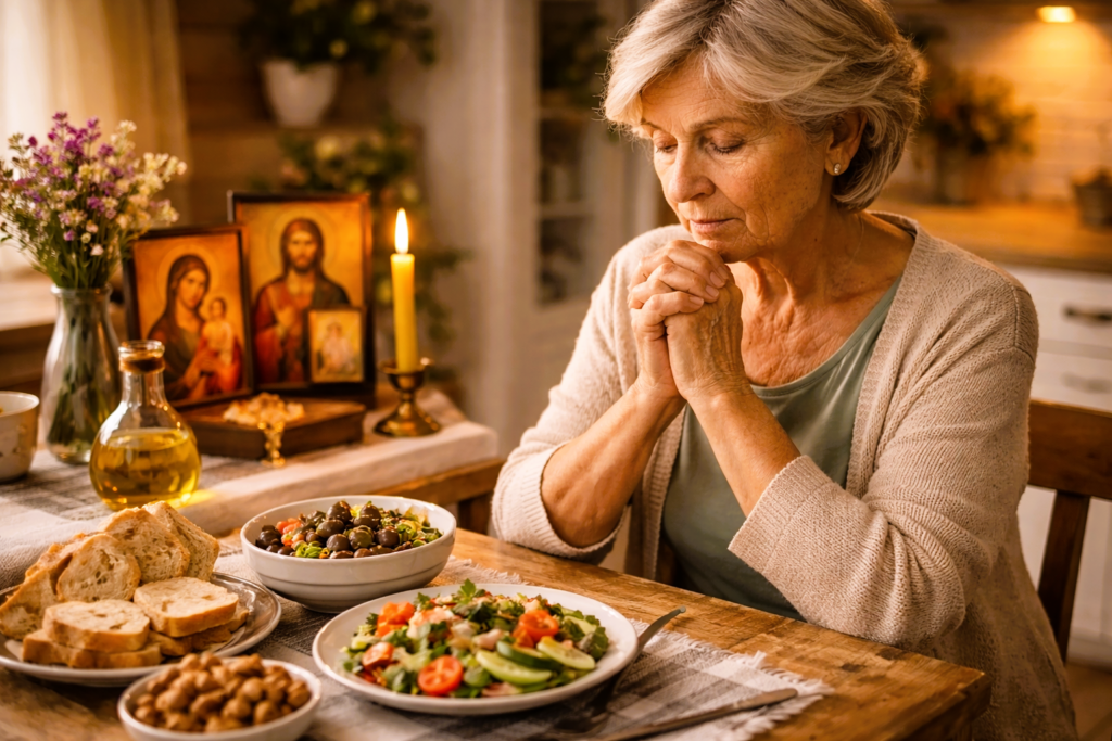 Postul Mare (Sursa: Imagine creata de Autor)