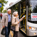 Transport Public Gratuit pentru Pensionari (Sursa: Imagine creata de Autor)