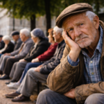 Tot mai multi pensionari (Sursa: Imagine creata de autor)