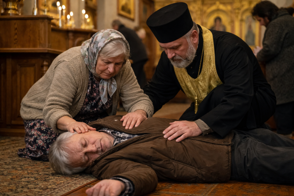 Postul Mare in Biserica (Sursa: Imagine creata de Autor)