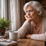 Singuratatea la pensie (Sursa: Imagine creata de Autor)