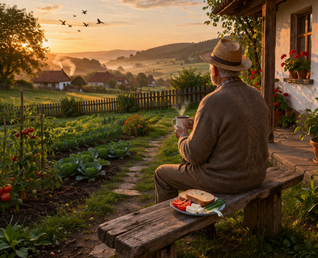 Pensionar la tara (Sursa: Imagine creata de Autor)
