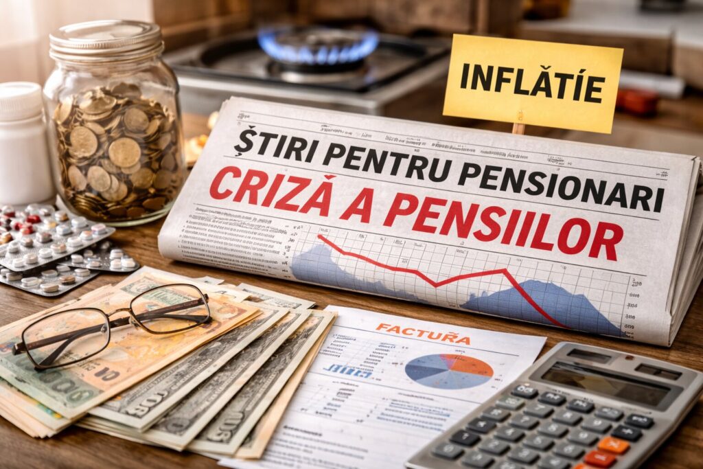 Stiri de ultima Ora pentru toti pensionari (Sursa: Imagine creata de autor)