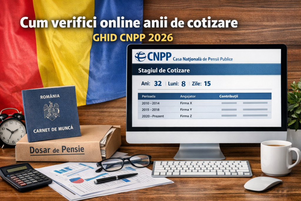 Cum sa verifici ani de cotizarea la pensie (Sursa: imagine creata de autor)