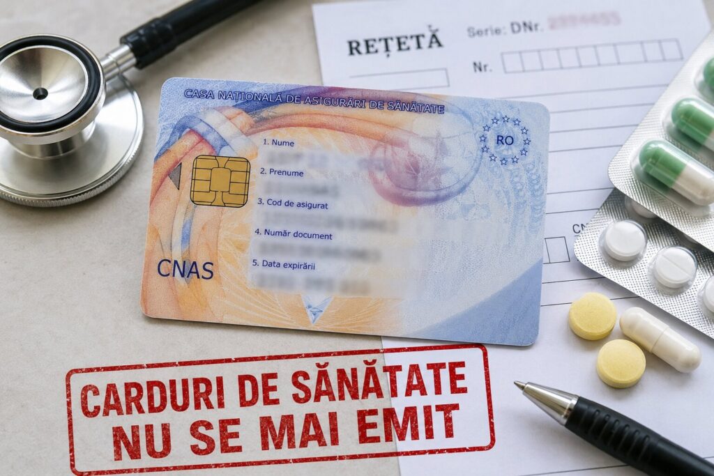 Card de Sanatate (Sursa: Imagine creata de autor)