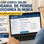 Verificare Dosar Pensie Online (Imagine create de autor)